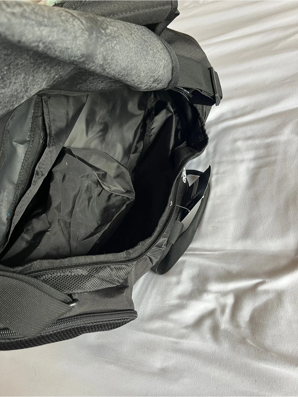 Adidas Golf / Travel / Gym Bag - Black Duffel Dish ESPN Media Promo